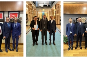 BELMİMDER ve Belediye Şirket İşçileri Derneği Başkanlarımız MHP Mersin Mv. Levet UYSAL'ı Ziyaret Etti